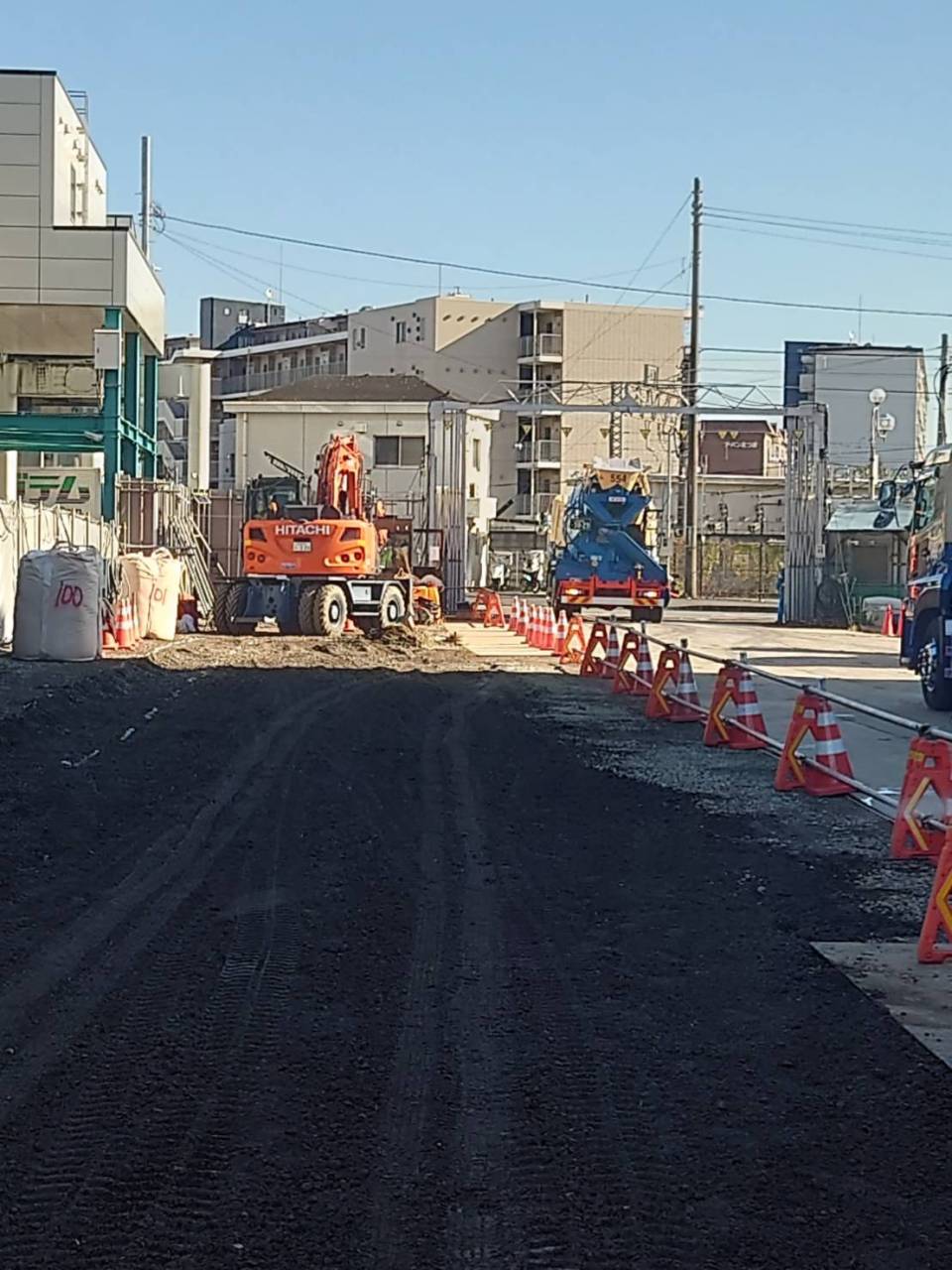 神奈川県厚木駅前のマンション絡みの工事が始まりました❕☺