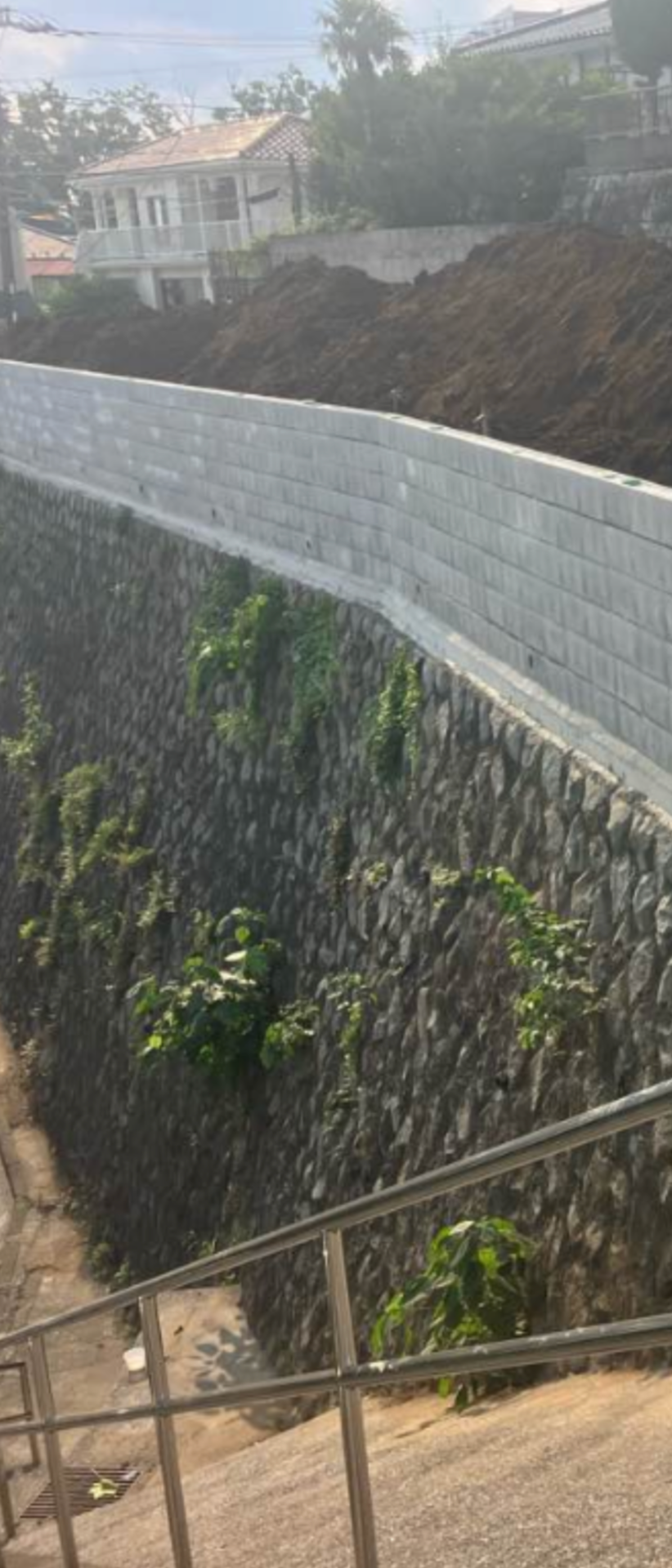 ＣＰブロック800本工事完了で埋め戻しと整地❕