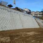 最近は、八王子にて宅地造成の間知石積み工事を行なっております。